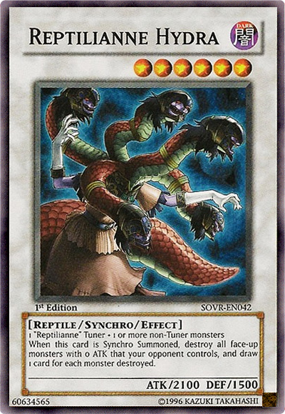 Reptilianne Hydra [SOVR-EN042] Super Rare 
