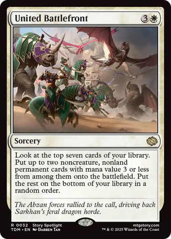 United Battlefront [Tarkir: Dragonstorm] 