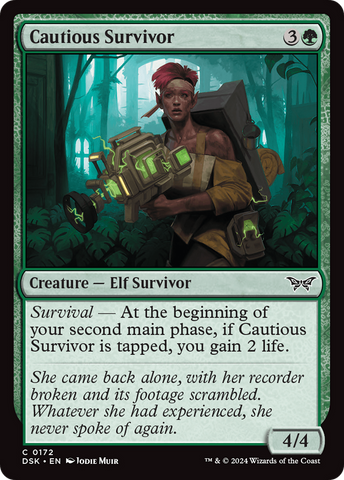 Cautious Survivor [Duskmorn: House of Horror] 