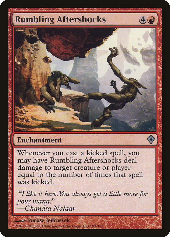 Rumbling Aftershocks [Worldwake] 