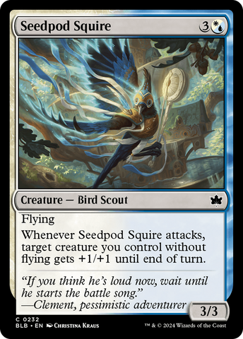 Seedpod Squire [Bloomburrow] 