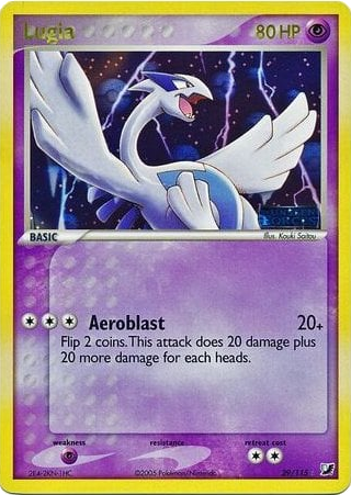 Lugia (29/115) (Stamped) [EX: Unseen Forces] 