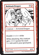 Bolshack Dragon [Mystery Booster 2 Playtest Cards] 