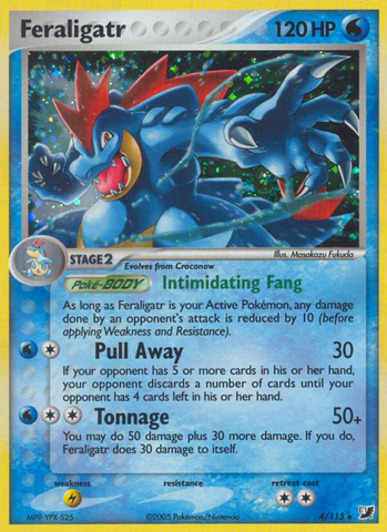 Feraligatr (4/115) [EX: Unseen Forces] 