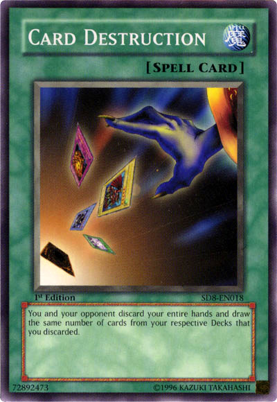 Card Destruction [SD8-EN018] Common 