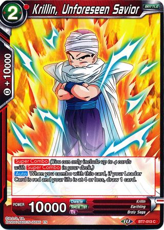 Krillin, Unforeseen Savior (BT7-013) [Assault of the Saiyans] 
