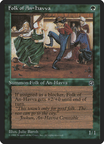 Folk of An-Havva (Joskun Flavor Text) [Homelands] 