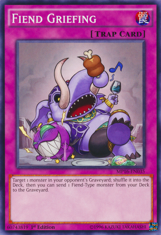 Fiend Grief [MP16-EN035] Common 