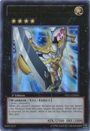 Number 39: Utopia [YS11-EN041] Ultra Rare 