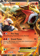 Entei EX (13/108) [Black &amp; White: Dark Explorers] 