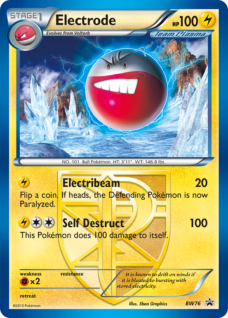 Electrode (BW76) [Black &amp; White: Black Star Promos] 