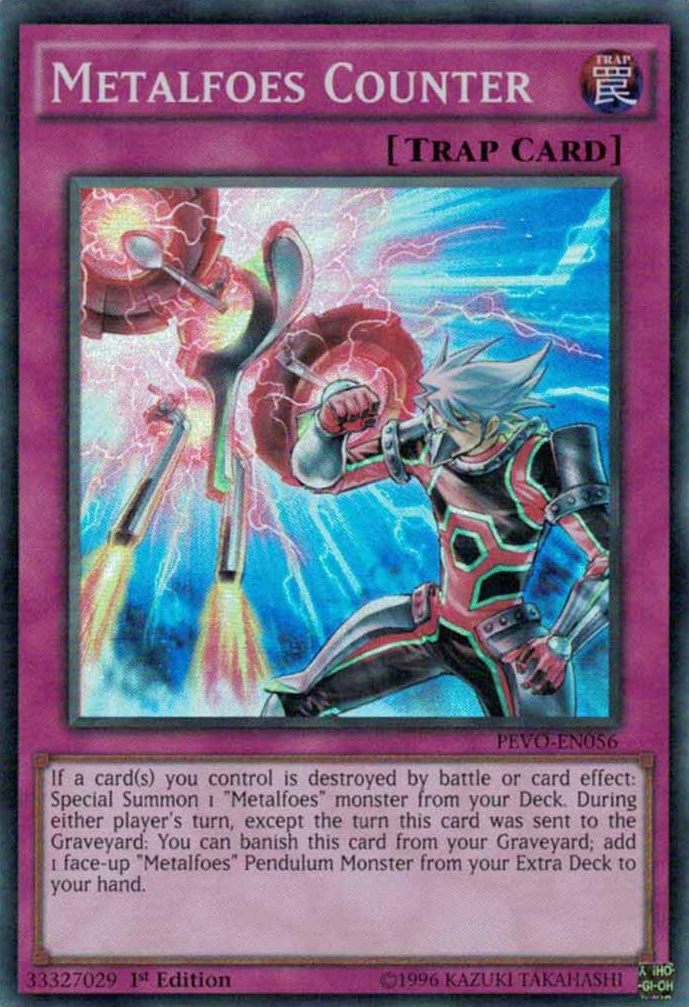 Metalfoes Counter [PEVO-EN056] Super Rare 