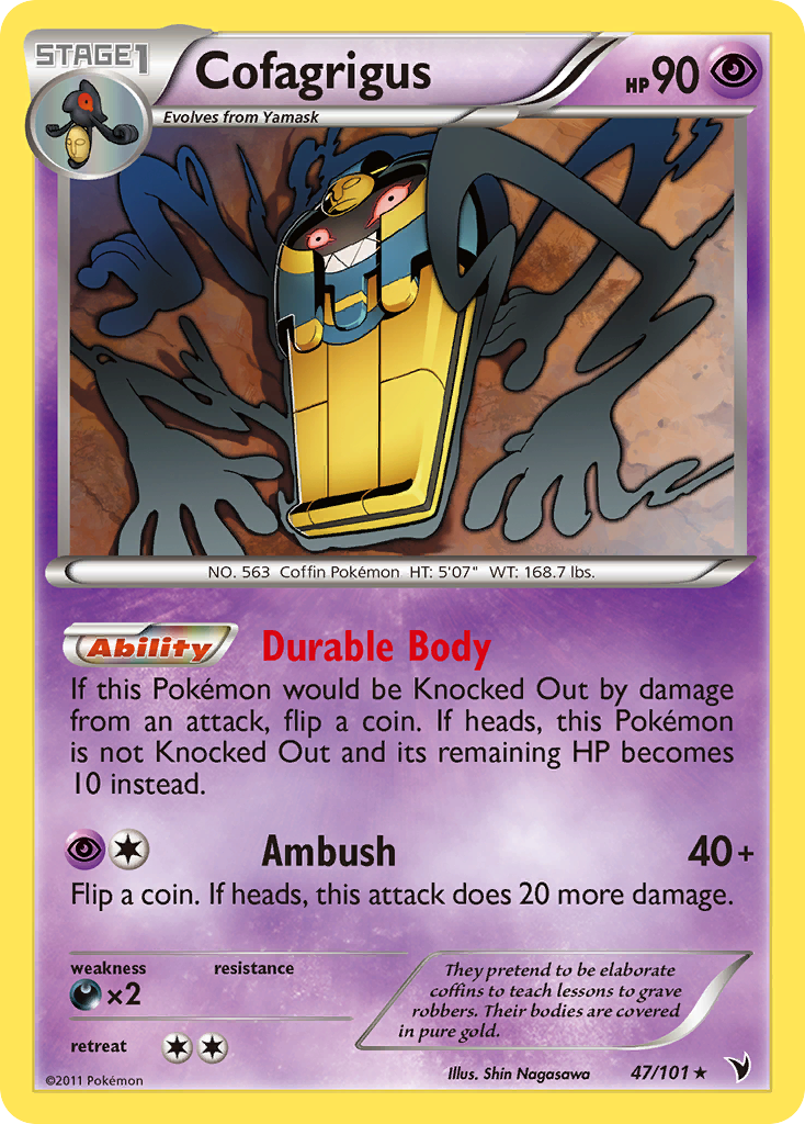 Cofagrigus (47/101) [Black &amp; White: Noble Victories] 