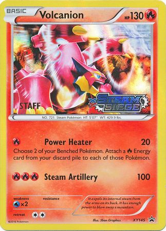 Volcanion (XY145) (Staff) [XY: Black Star Promos] 