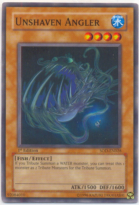 Unshaven Angler [SOD-EN028] Common 