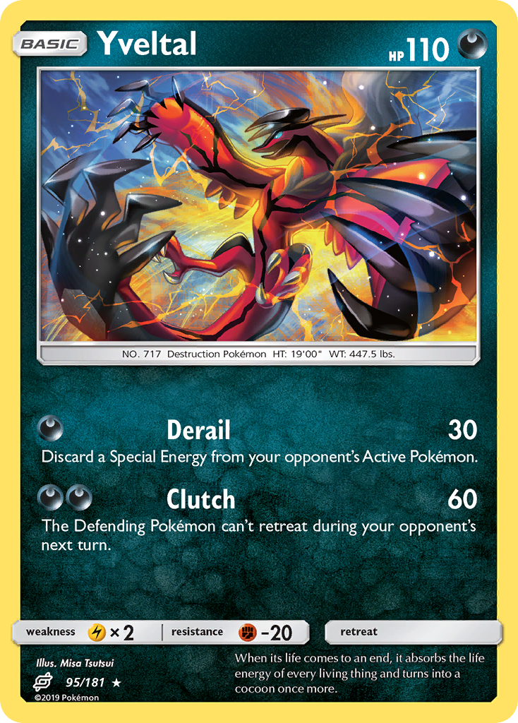 Yveltal (95/181) [Sun &amp; Moon: Team Up] 