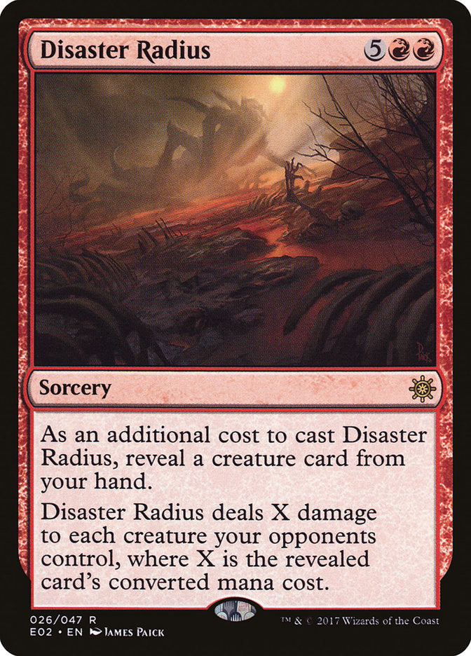 Disaster Radius [Explorers of Ixalan] 