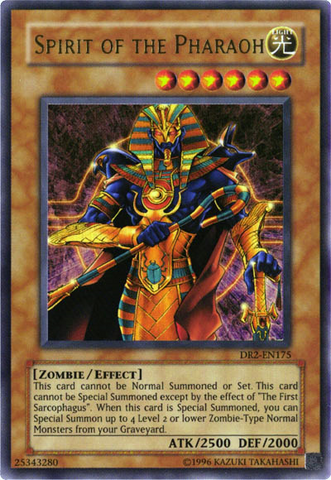 Spirit of the Pharaoh [DR2-EN175] Ultra Rare 