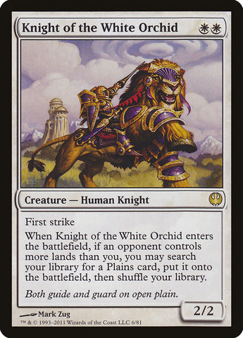 Knight of the White Orchid [Duel Decks: Knights vs. Dragons] 