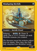 Mindspring Merfolk (First-Place Foil) [Aetherdrift] 