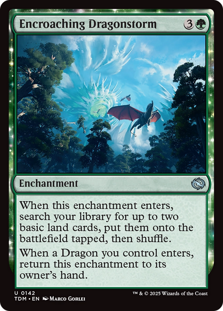 Encroaching Dragonstorm [Tarkir: Dragonstorm] 
