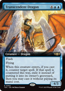 Transcendent Dragon (Extended Art) [Tarkir: Dragonstorm Commander] 