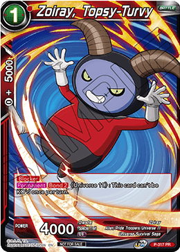 Zoiray, Topsy-Turvy (P-317) [Tournament Promotion Cards] 