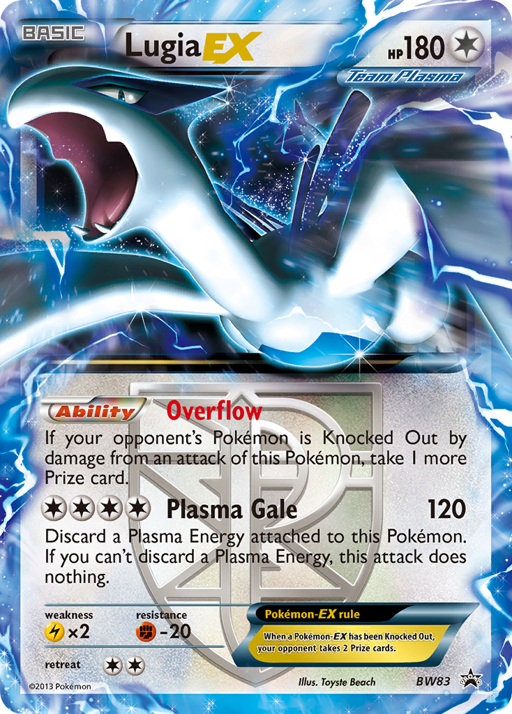 Lugia EX (BW83) [Black &amp; White: Black Star Promos] 