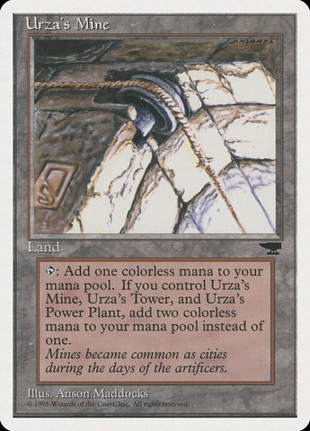 Urza's Mine (Pulley Embedded in Stone) [Chronicles] 