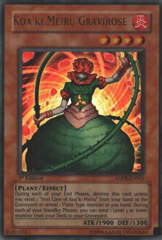 Koa'ki Meiru Gravirose [ANPR-EN083] Ultra Rare 