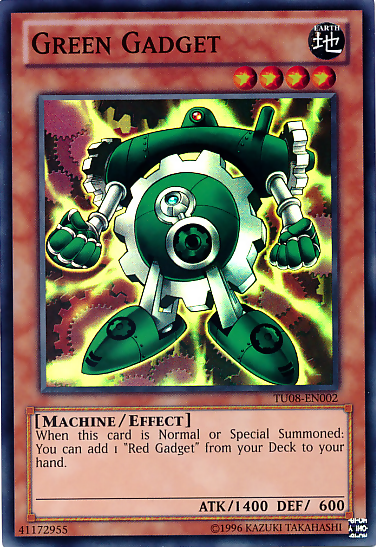 Green Gadget [TU08-EN002] Super Rare 