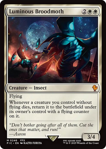 Luminous Broodmoth [FINAL FANTASY Commander] 