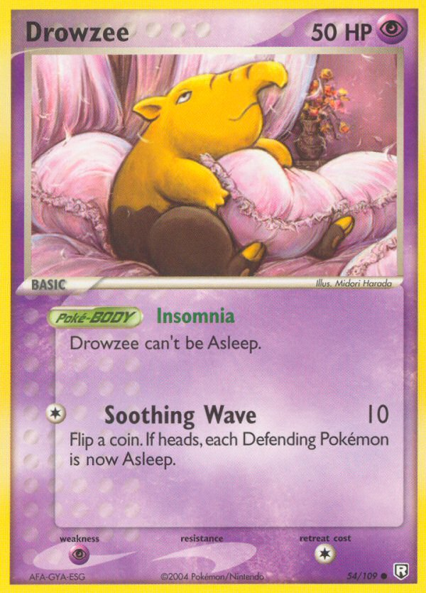 Drowzee (54/109) [EX: Team Rocket Returns] 
