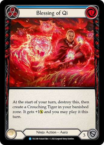 Blessing of Qi (Blue) [TCC100] (Round the Table: TCC x LSS) 