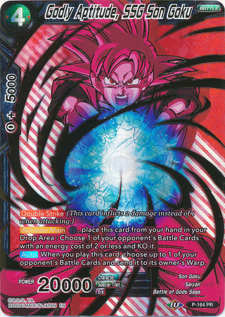 Godly Aptitude, SSG Son Goku (P-164) [Promotion Cards] 