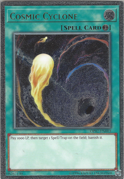 Cosmic Cyclone [OP07-EN003] Ultimate Rare 