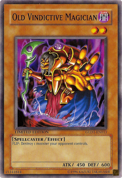 Old Vindictive Magician [GLD1-EN013] Common 