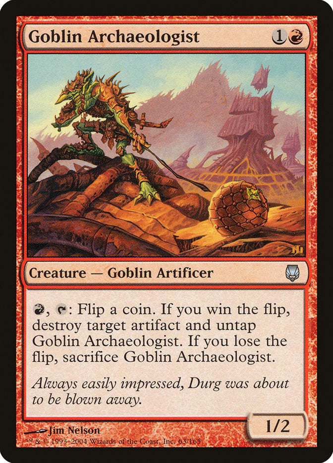 Goblin Archaeologist [Darksteel] 