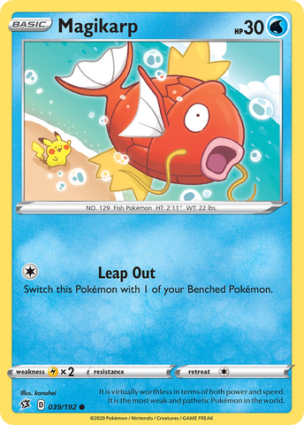 Magikarp (039/192) [Sword &amp; Shield: Rebel Clash] 