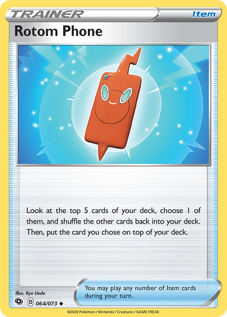 Rotom Phone (064/073) [Sword &amp; Shield: Champion's Path] 