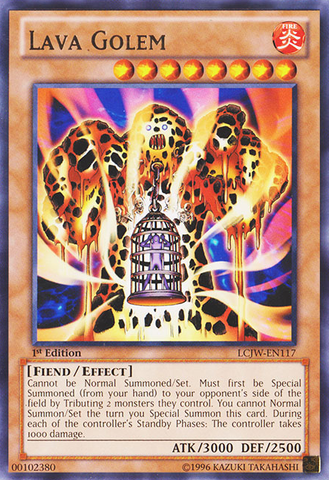Lava Golem [LCJW-EN117] Rare 