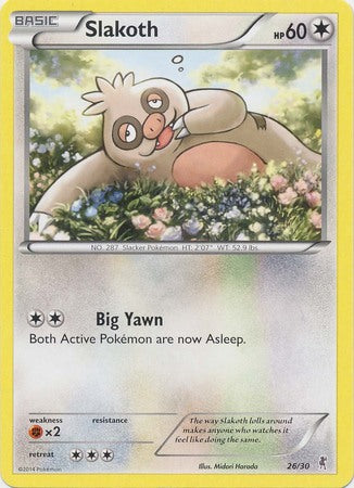 Slakoth (26/30) [XY: Trainer Kit 1 - Bisharp] 