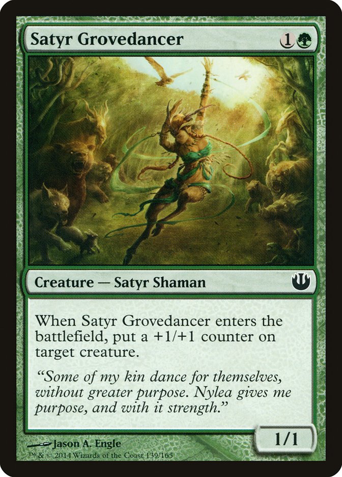 Satyr Grovedancer [Journey into Nyx] 
