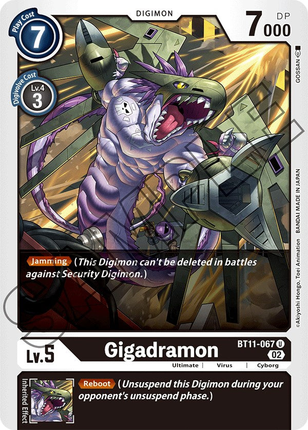 Gigadramon [BT11-067] [Dimensional Phase] 