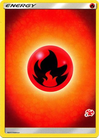 Fire Energy (Charizard Stamp #2) [Battle Academy 2020] 