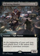 Bellowing Mauler (Extended Art) [Streets of New Capenna Commander] 