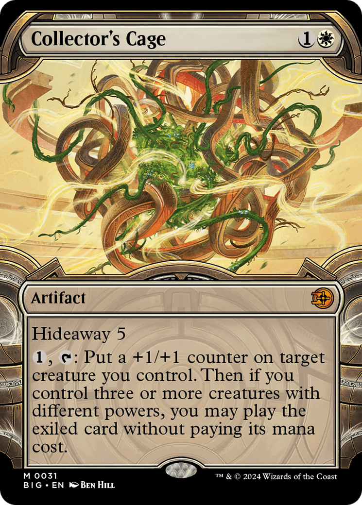 Collector's Cage (Showcase) [Outlaws of Thunder Junction: The Big Score] 