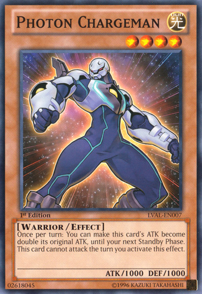 Photon Chargeman [LVAL-EN007] Common 