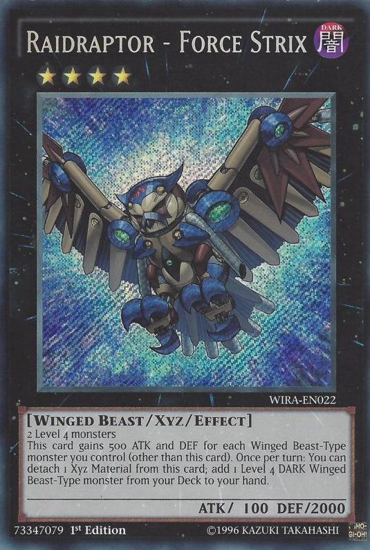 Raidraptor - Force Strix [WIRA-EN022] Secret Rare 