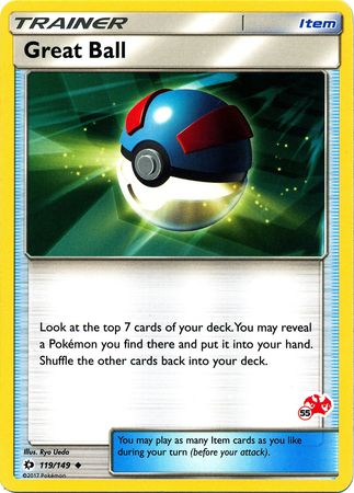 Great Ball (119/149) (Charizard Stamp #55) [Battle Academy 2020] 